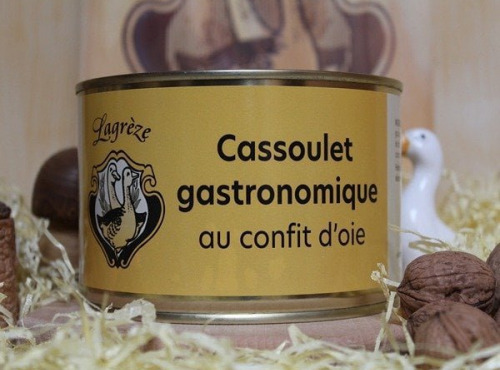 Lagreze Foie Gras - Le Cassoulet au Confit d'Oie 12x1,45kg