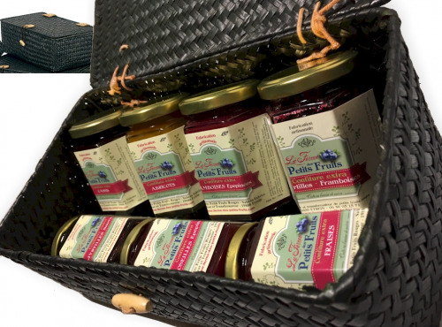 La Ferme des petits fruits - Coffret Gourmand Assortiment de confitures de petits fruits rouges
