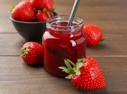 Piments et Moutardes du Périgord - Confiture Ramène ta fraise 200g