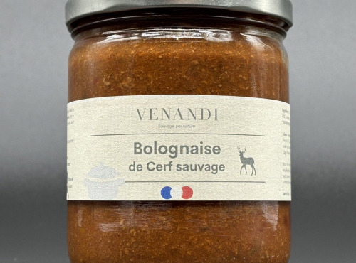 Venandi Sauvage par Nature - Bolognaise de Cerf sauvage