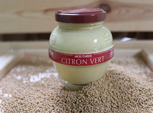 Domaine des Terres Rouges - Moutarde au Citron Vert 200 g
