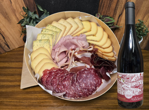 La Fermière - Offre de Lancement! Raclette Fromages & Charcuterie pour 4 Pers + 1bouteille de Vin Rouge Offerte!