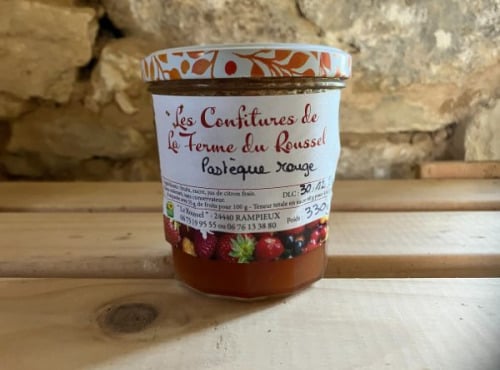 Ferme du Roussel - Confiture pastèque rouge 330g