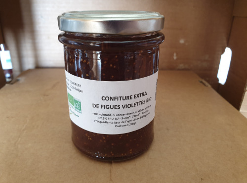 La Ferme du Montet - Confiture Extra de Figue Violette - 220 g