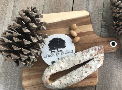 Domaine REY-Marie et Nicolas REY - Saucisse Sèche De Porc Noir De Bigorre