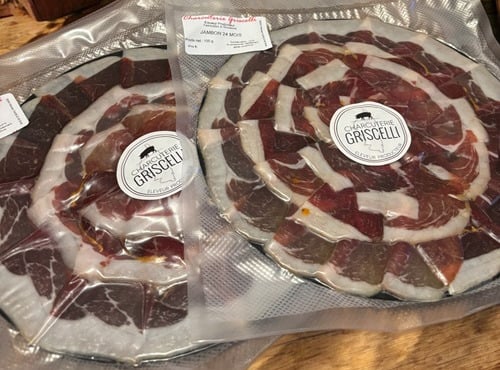 Charcuterie Griscelli - Prisuttu 24 mois de porc 100g