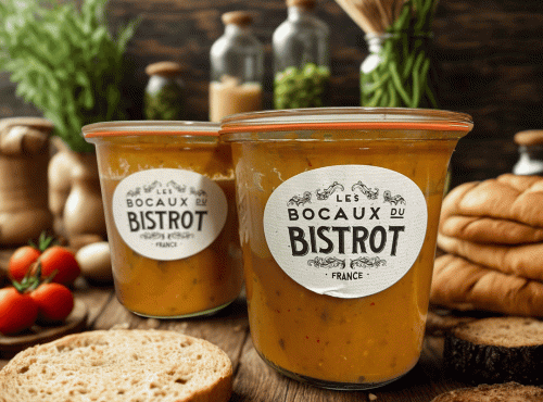 Les Bocaux du Bistrot - Gaspacho Andalou 440g.