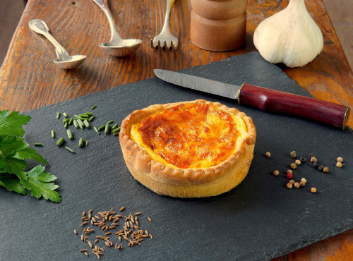 La Ferme du Chaudron - Quiche Lorraine Bio (1 personne) (1 pièce)
