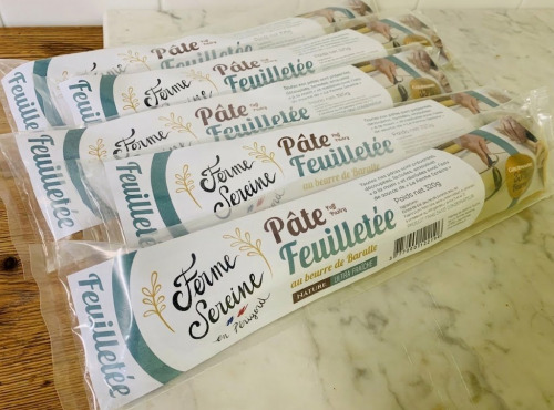 Ferme Sereine en Périgord - Pâte Feuilletée pur beurre en rouleau - 320g x 10