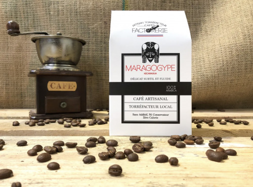 Cafés Factorerie - Café Nicaragua Maragogype MOULU - 250g