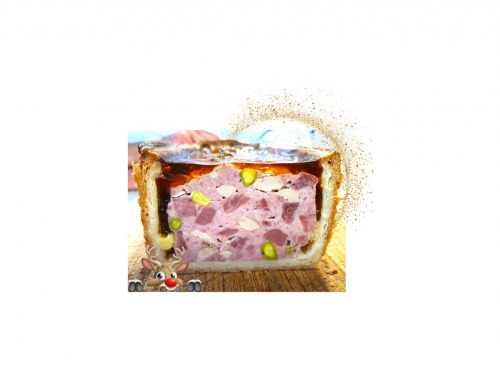 Traiteur Gourmet d'Alsace - Pâté en croute Gourmand 200Gr