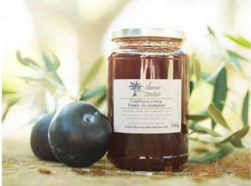 L’Oliveraie du Coudon - Confiture de prune du domaine 390Gr