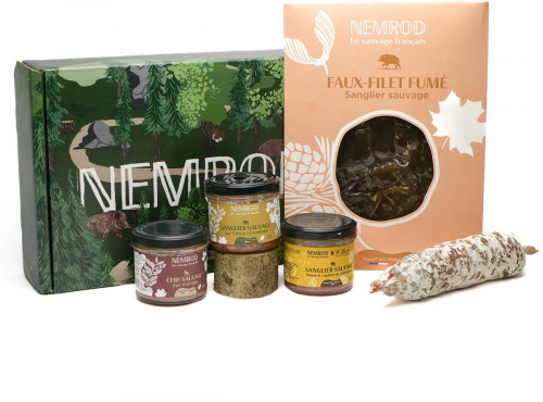 Nemrod - Plateau de charcuteries de gibier "l'apéro des barons"