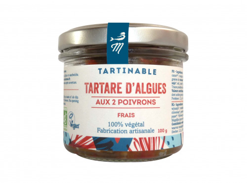 Marinoë - Tartare d'algues frais aux 2 poivrons