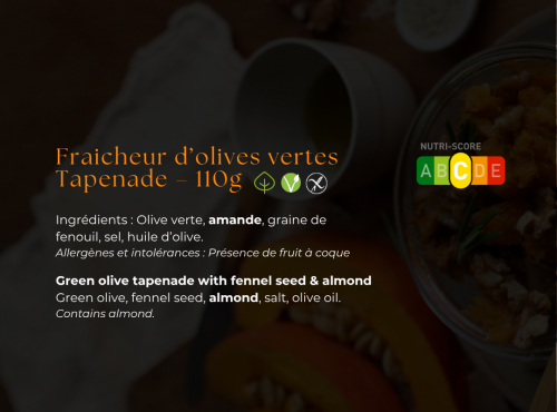 Les Bocaux du Bistrot - Fraicheur d'olives vertes