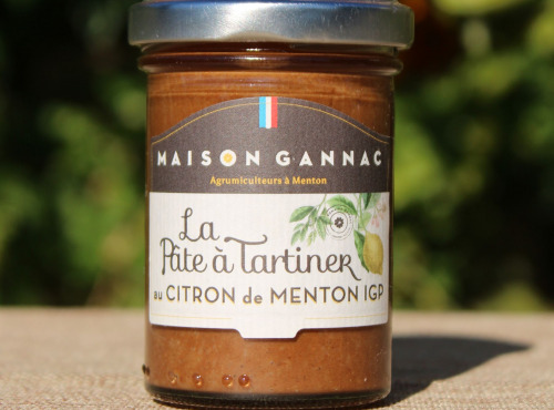 Maison Gannac - La Pâte à Tartiner au Citron de Menton