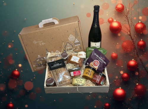 La Fermière - Coffret Cadeau de Noël Champagne