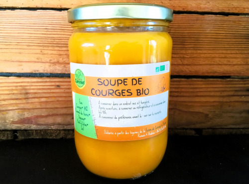 Ferme de Carcouet - Lot soupe bio artisanale – Courge & Courgette 9x66cl