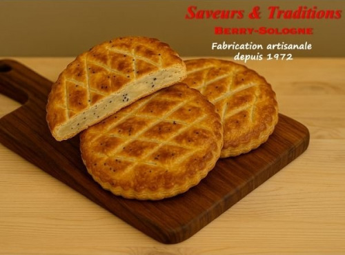 Saveurs & Traditions Berry-Sologne - Galette aux truffes x48