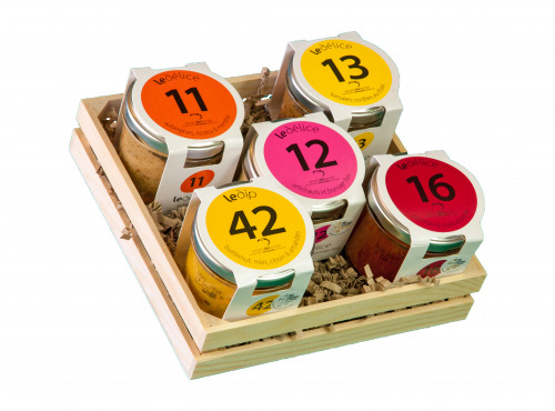 Secrets de Famille - Coffret 5 Tartinables Légume pour l'apéritif