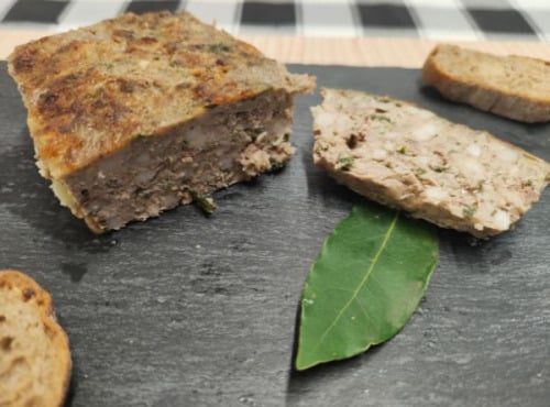 La ferme Grandvillain - Terrine de la ferme au poulet - 400g