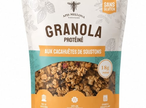 Apis Mellona - Granola Protéiné Aux cacahuètes de Souston