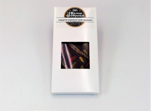Maison Jonquier - Chocolat Noir Mendiants – 62 % de Cacao – 100g