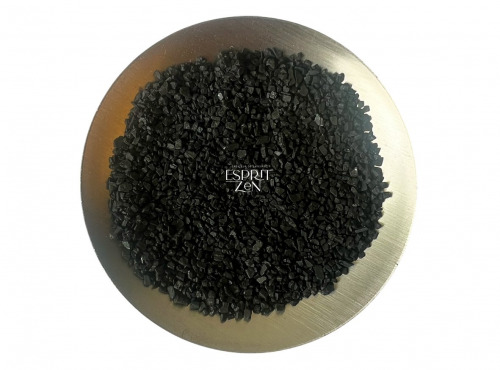 Esprit Zen - Sel Noir d'Hawaï - 1 à 2 mm - Sachet de 400g