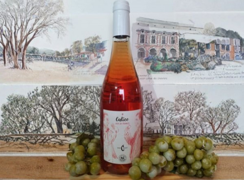 Cave Creuzet - Les Caves aux Caux - VSIG Rosé demi-sec "Calice" - Lot de 6