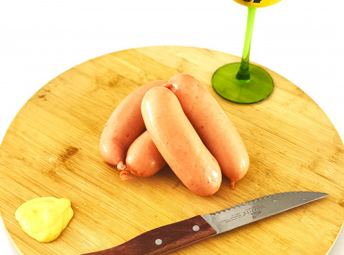 Traiteur Gourmet d'Alsace - Cervelas authentique Alsacien 400Gr