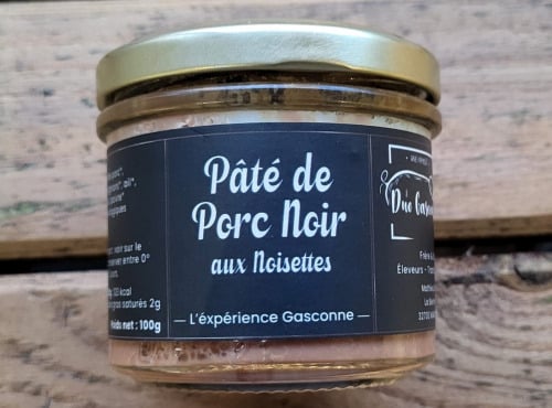 Duo Gascon - Pâté de Porc Noir aux Noisettes 100g