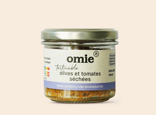 Omie - Tartinable olives et tomates séchées - 90 g