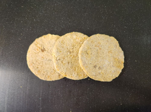 Les Saisissantes - Galettes de pois chiches au poivre noir pour burgers - 80g x20