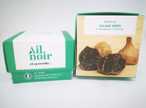 Maison Boutarin - Ail Noir Dégoussé Pelé + Recette Salade Verte Et Vinaigrette