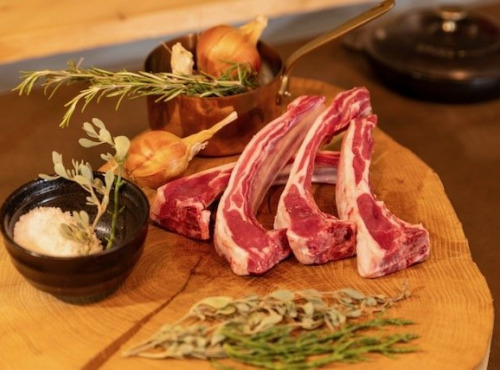 Aux Arts Salés - Cotelettes d'agneau de pré-salé - 1 kg