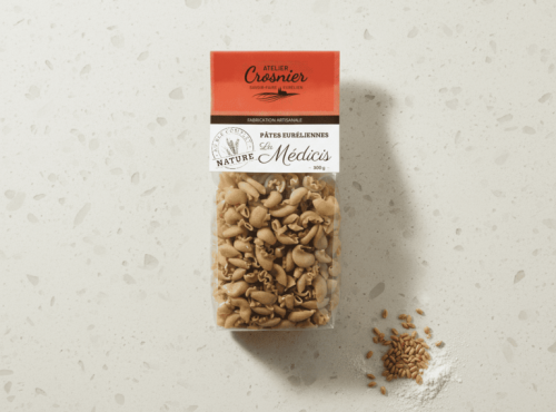 Bière L’Eurélienne – Brasserie de Chandres - Pâtes au blé complet "La Médicis" - Atelier Crosnier 300g
