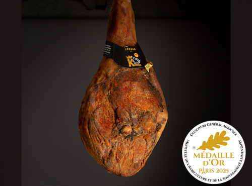 Charcuterie Aubard - Jambon de Kintoa AOP Grand Cru entier avec os - 28 mois 9kg