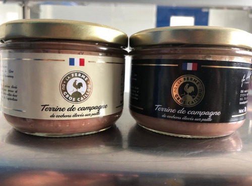 Ferme du Gros Caillou - Terrine de campagne en bocal - 200g