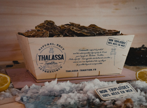 Thalassa Tradition - Huîtres Fines de Mer N°4 Blainville Normandie - 96 pièces