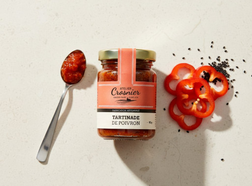 Bière L’Eurélienne – Brasserie de Chandres - TARTINADE DE POIVRON 90g