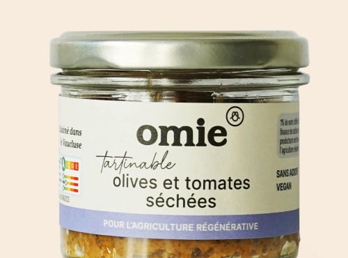 Omie - Tartinable olives et tomates séchées bio - 90 g