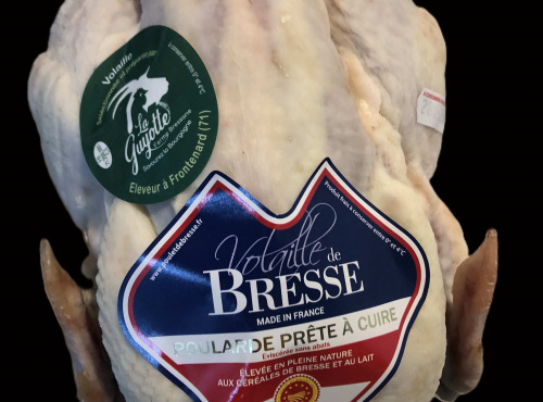 La Guyotte Ferme Bressane - La Poularde de Bresse AOP prête à cuire 1.9 kg
