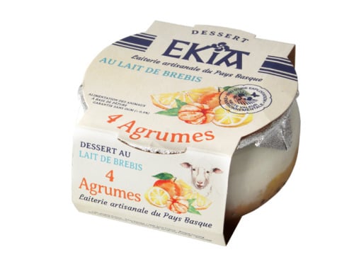 Bastidarra - Ekia - Douceur De Brebis 4 Agrumes - 4 Pots