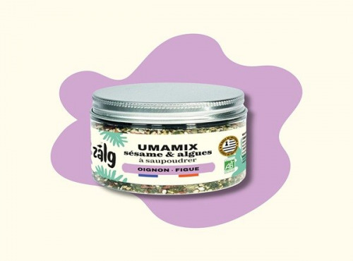 Zalg - UMAMIX : sésame & algues à saupoudrer - Oignon & Figue 50g