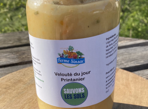 Ferme Sinsac - Velouté du jour: asperges