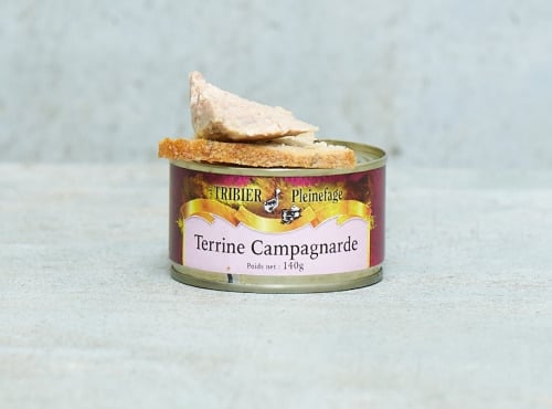 Ferme de Pleinefage - Terrine campagnarde - Boîte de 140g