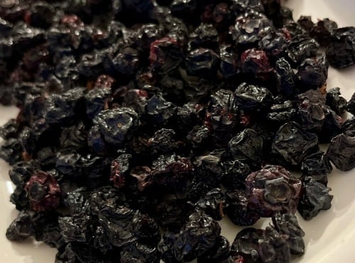 Myrtilles du Trimoulet - ANTI-GASPI: Myrtilles déshydratées - Sachet Sous-vide