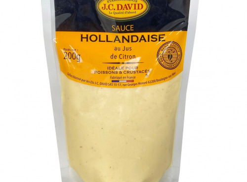 Etablissements JC David - Sauce Sachet Hollandaise au jus de citron 200g x 10