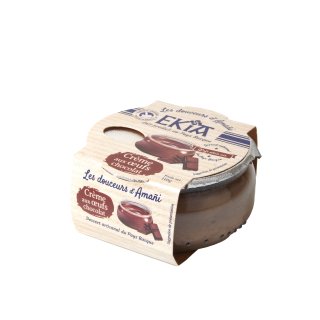 Bastidarra - Ekia - Crème aux œufs au chocolat noir x4 pots