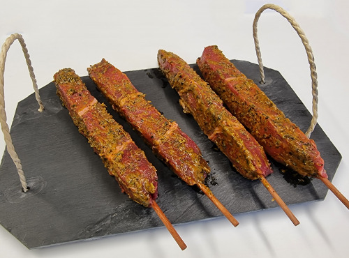 Ferme de Montchervet - Brochettes de bœuf marinée Provence x4, 480g